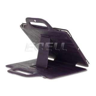   HAND BAG BOOK STYLE WALLET CASE STAND FOR APPLE iPAD 2  
