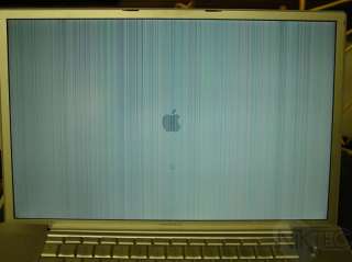 APPLE POWERBOOK G4 17 COMPLETE LCD SCREEN W/ BEZEL LCD CABLE ETC   AS 