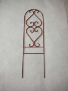 Custom Handmade Iron Garden Trellis   Heart  