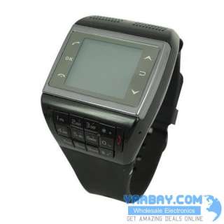 Unlocked Wrist Watch Cell Mobile Phone Touch Screen with Keyboard 