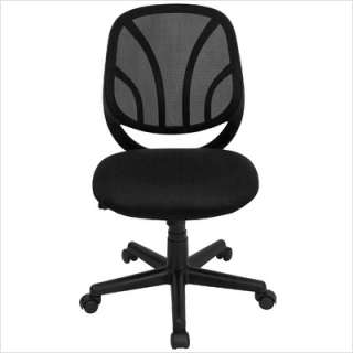   Mesh Computer Task Chair in Black Armless GOWY05 812581016000  