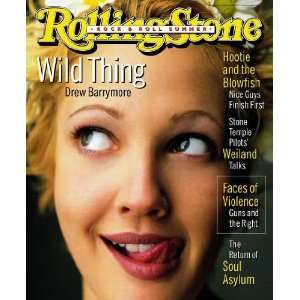  Rolling Stone Cover of Drew Barrymore by Mark Seliger . Art 