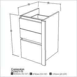   Drawer Wood Lateral File Storage Filing Cabinet 063753034784  