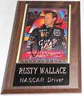   Kenny Wallace Maximum Authentic Triple signatures trading card  