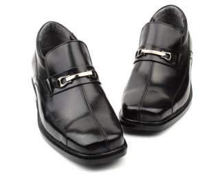 HEIGHT ELEVATOR LIFT LEATHER LOAFERS MEN SHOES 3.2 02  