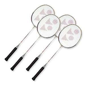    Set of 4   Yonex Alum. Badminton Rackets