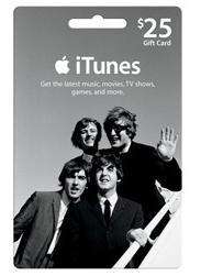 Beatles iTUNES Gift Card COLLECTIBLE ONLY   NO BALANCE  
