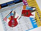 learn to play bass guitar 10 easy lessons cd booklet poster unusual 