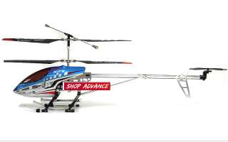   SKY KING GYRO 8501 Metal 3.5 Channel RC Helicopter 91cm Blue  