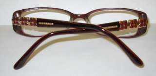 BCBG Max Azria Sasha Womens Eyeglasses Brown 53 X 15  