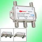 Cable LNB Satellite TV Aerial Splitter with 4 Way Ports