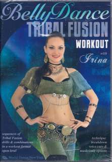 Belly Dance Tribal Fusion Workout with Irina DVD Cover