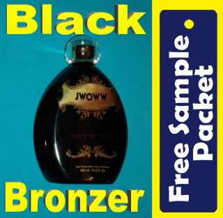 WOWW Deep Dark Black Bronzer   HEMP SEED, Sunflower oil, Walnut 