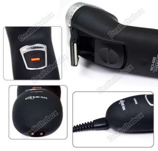 Hot Sale Mens NEW Black Washable 3 Heads Electric Shaver Rechargeable 