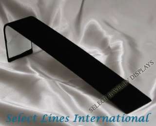 NEW Black Velvet Tennis Bracelet Ramp Jewelry Display   