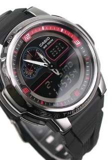 CASIO OUTGEAR THERMOMETER WR AQF 102W 1 Black Watch  