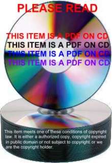  auction is for a 133 page, completely serachable copy in PDF on CD 