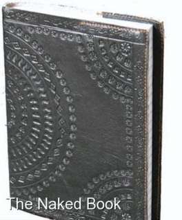 Handmade Black Leather Journal Refillable  