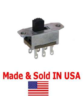Small DPDT Slide Switches MADE SHIPPED AND SOLD FROM USA,  