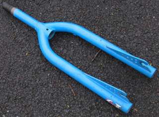 gt pro freestyle tour bmx freestyle frame and fork   blue