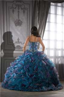Quinceanera Dress Wedding Dresses Bridesmaid Bridal Prom Ball Gown 