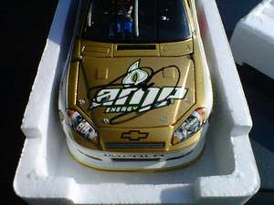 Dale Earnhardt Jr Amp Gold Bristol 1/24 car signed 1 of only 300 