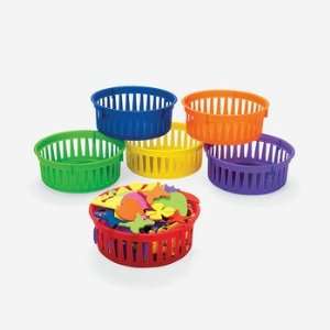  Classroom Small Round Storage Baskets   Teacher Resources 