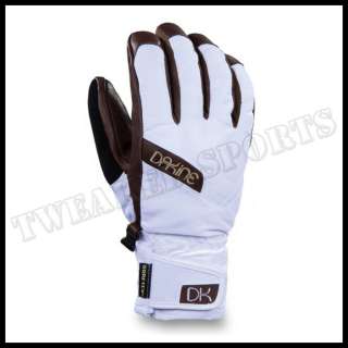 Dakine   Catalina Short Gloves   White / Brown   Medium