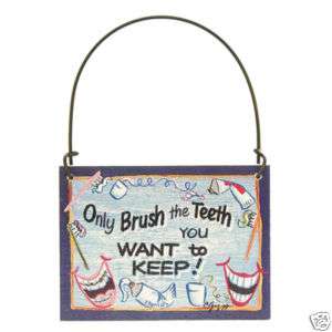 Dentist Sign Dental Hygienist Brush Teeth toothbrush  