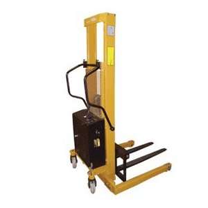   Battery Operated Power Lift Stacker 1430 Lb. Capacity 63 Lift Home