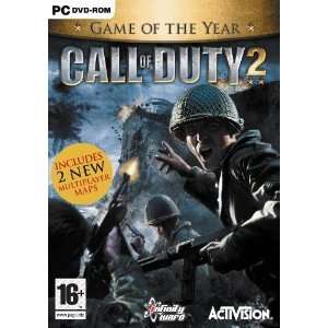 CALL OF DUTY II 2 GAME OF THE YEAR ( PC GAME ) NEW  