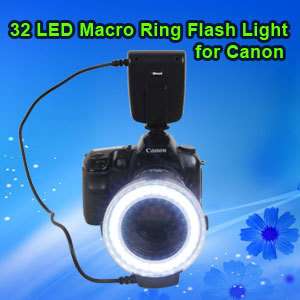 32 LED Macro Ring Flash Light for Canon Digital Camera  