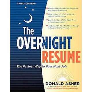 The Overnight Resume (Paperback).Opens in a new window