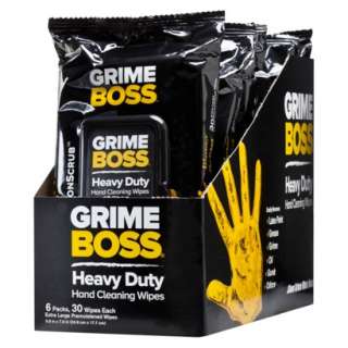 Grime Boss Heavy Duty Hand Wipes 180ctOpens in a new window