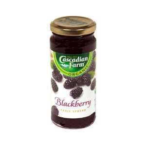 Cascadian Farm Organic Blackberry Fruit Spread 10 oz. (Pack of 6)