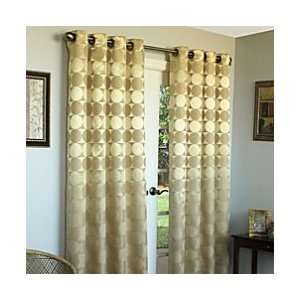  Hologram Grommet Top Curtains  two 52 x 63 Panels 