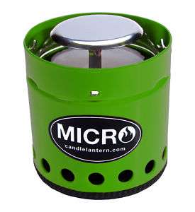 UCO Micro Candle Lantern Green   NEW Light & Compact 054269121051 