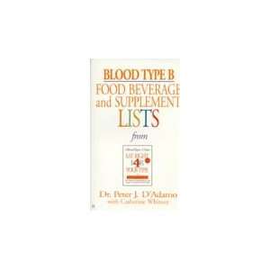  Blood Type B Food, Beverage & Supplement Lists Health 