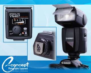 yongnuo ttl flash speedlite yn 467 for canon camera product