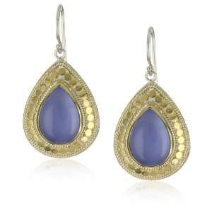    Anna Beck Designs Gili Blue Chalcedony Teardrop Earrings Jewelry