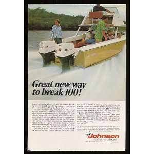   Sea Horse 60s Outboard Boat Motor Print Ad (9703)