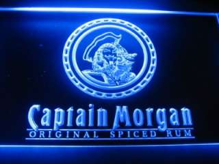 Captain Morgan Original Spiced Rum Logo Beer Bar Pub Neon Light Sign 