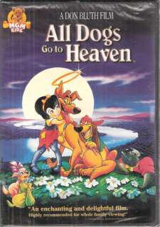 ALL DOGS go to HEAVEN ~ Children family Movie Film DVD 027616859099 