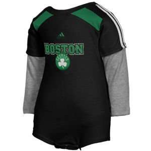  Boston Celtics Outerstuff NBA Infant Long Sleeve Layered 