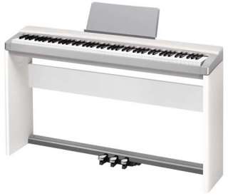 Casio Privia PX130 White 88 Key Digital Home Piano w/ Stand and Pedals 