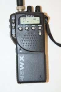   HH 45WX 2way Handheld CB Radio 45WX NOAA Weather Radio Scanner  