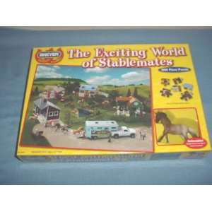  Breyer Stablemates 1000 pc Jigsaw Puzzzle & Horse 