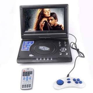 Portable Remote Control DVD  CD Player + FM TV  