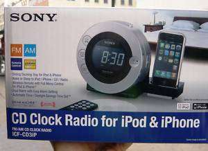 Sony AM/FM Radio with CD Player for iPod & iPhone  