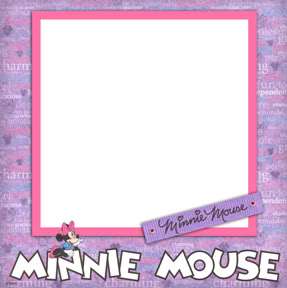 Disney Mickey & Minnie Digital Scrapbook Premade Kit  